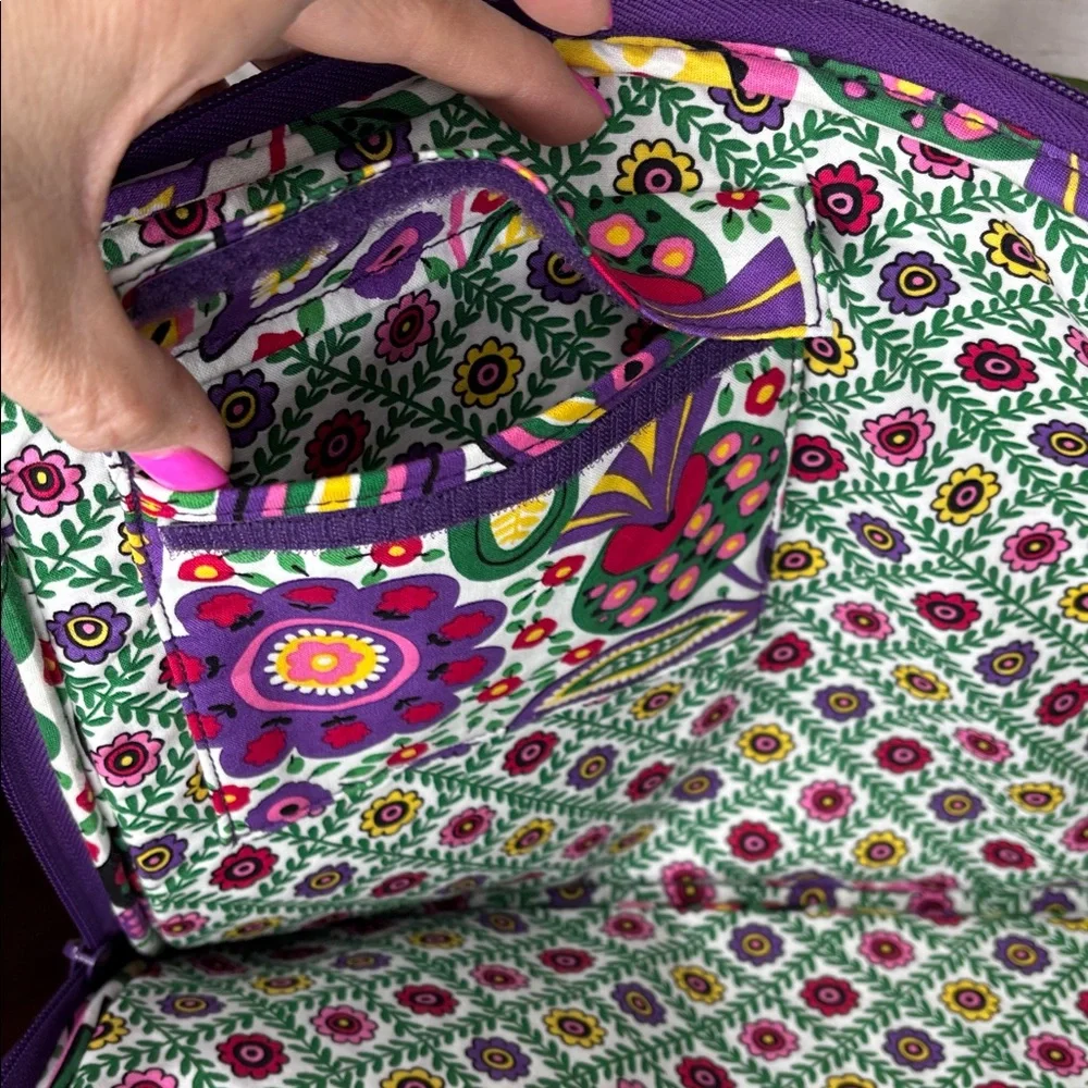 Vera Bradley Purple Floral Laptop Sleeve